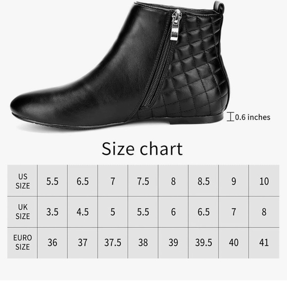 Maxmuxun Woman’s Chelsea Ankle , Flat Boots - Picture 4 of 12